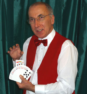 Peter Gardini of Aston Magic is also a member of The Magic Circle and Equity
